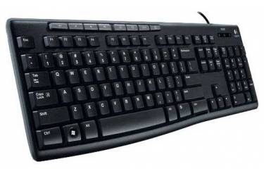 Клавиатура Logitech Keyboard K200 For Business USB черная