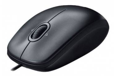 Компьютерная мышь Logitech Mouse M100 USB оптическая серая