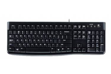 Клавиатура Logitech Keyboard K120 For Business USB черная