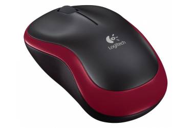 Компьютерная мышь Logitech Wireless Mouse M185 красная