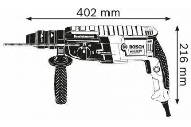 Перфоратор Bosch GBH 2-28 F патрон:SDS-plus уд.:3.2Дж 880Вт (кейс в комплекте)