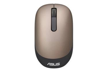Мышь Asus WT205 золотистый оптическая (1600dpi) беспроводная USB2.0 для ноутбука (2but)