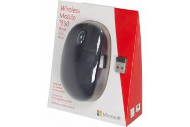 Мышь Microsoft Mobile Mouse 1850 синий оптическая (1000dpi) беспроводная USB для ноутбука (2but)