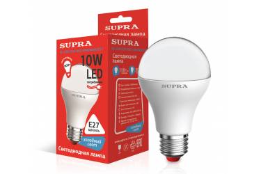Лампа светодиодная SUPRA_ ECO_A60-10W/4000/E27 _стандарт