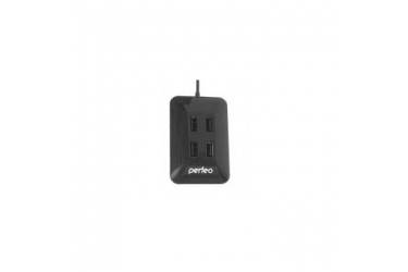 IT/acc Perfeo USB-HUB 4 Port, (PF-VI-H028 Black) чёрный