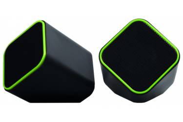 Компьютерная акустика SmartBuy Cute USB черно-зеленые