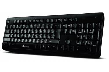 Клавиатура Smartbuy 103 USB черная с изогнутым профилем S-shaped