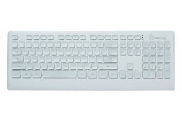 Клавиатура Smartbuy One 332 USB белая с подсветкой