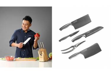 Набор кухонных ножей Xiaomi Huo Hou Six Piece Steel Knife (HU0014)