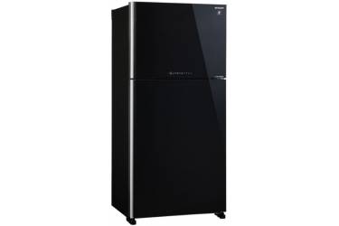 Холодильник Sharp SJ-XG60PGBK черное стекло (двухкамерный)