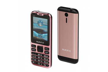 Мобильный телефон Maxvi X11 rose gold