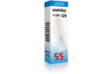 Светодиодная (LED) Лампа Smartbuy-G9-5,5W/6400/G9