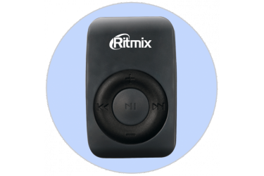 Портативный цифровой плеер Ritmix RF-1010 серый
