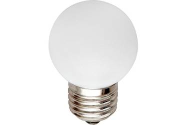 Лампа светодиодная FERON_DECO GL45_1W/_WARM 2700_E27_теполый -белый  шар