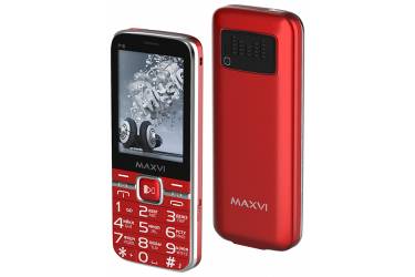 Мобильный телефон Maxvi P18 red