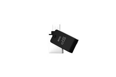 USB флэш-накопитель 8Gb Silicon Power Mobile X21 серебристый USB2.0 OTG