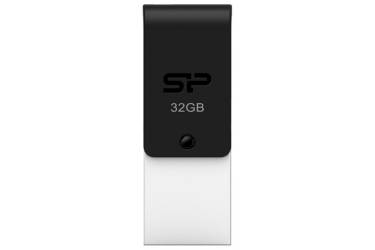 USB флэш-накопитель 32Gb Silicon Power Mobile X21 серебристый USB2.0 OTG