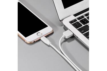 Кабель USB Hoco X1 Rapid charging cable for Lightning USB 1M (2 pcs) White