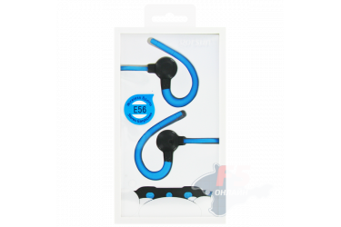Наушники беспроводные (Bluetooth) Gorsun E56 (blue) внутриканальные c микрофоном