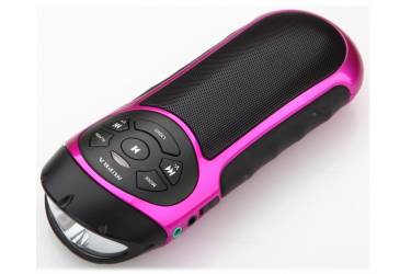 Аудиомагнитола Supra PAS-6277 розовый/черный 3Вт/MP3/FM(dig)/BT/microSD