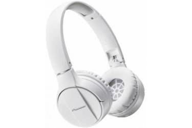 Наушники беспроводные (Bluetooth) Pioneer SE-MJ553BT-W с микрофоном белые 