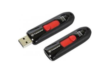 USB флэш-накопитель 32GB Transcend JetFlash 590 Черный USB2.0