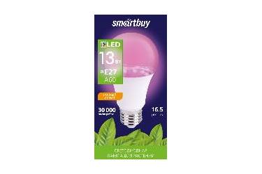 Светодиодная (LED) Лампа ФИТО Smartbuy-A60Fito-13W/E27 (SBL-A60-13-fito-E27)/100 _для растений