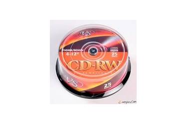 Диск CD-RW Vs 700MB 4-12x CB/25