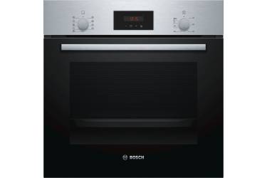 Духовой шкаф Электрический Bosch HBF173BS0 нержавеющая сталь/черный