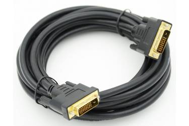 Кабель DVI-D Dual Link (m) DVI-D Dual Link (m) 5м феррит.кольца черный