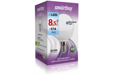 Светодиодная (LED) Лампа Smartbuy-P45-8,5W/4000/E14