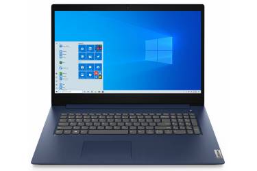 Ноутбук Lenovo IP3 17IML05 17.3" HD+, Intel Pentium 6405U, 4Gb, 256Gb SSD, noDVD, Win10, blue