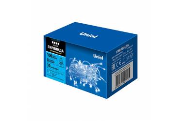 Гирлянда светодиодная Uniel ULD-S1000-100/DTA WHITE IP20