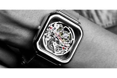 Часы Xiaomi CIGA Design Anti-Seismic Machanical Watch Wristwatch Silver