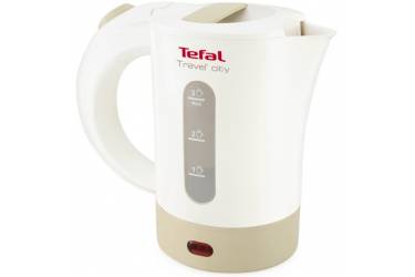 Чайник электрический Tefal KO120130 0.5л. 650Вт белый/бежевый (корпус: пластик)
