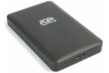 Внешний корпус для HDD/SSD AgeStar 31UBCP3 SATA пластик черный 2.5"