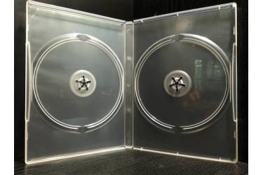 DVD-box 14mm двойной прозр.