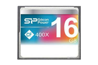 Карта памяти SiliconPower CF 16GB 400x