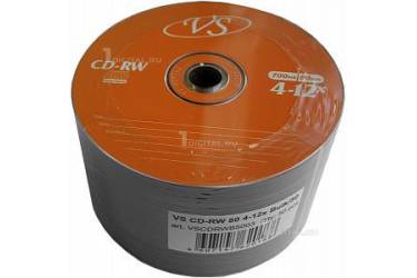 Диск CD-RW VS 80 4-12x Bulk/50