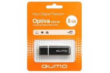 USB флэш-накопитель 8GB Qumo Optiva 01 черный USB2.0