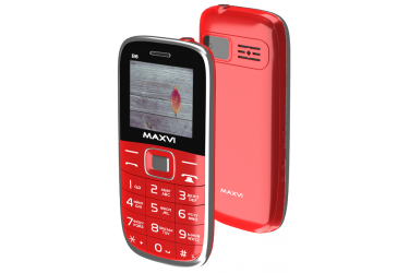 Мобильный телефон Maxvi B6 red