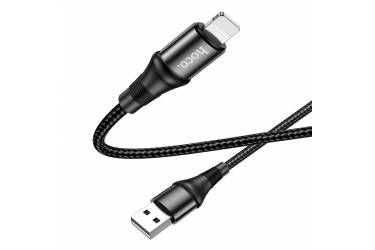Кабель USB Hoco X50 Excellent Lightning 2.4A  (черный)