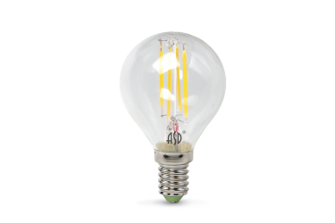 Лампа светодиодная ASD LED-ШАР-PREMIUM 5Вт 160-260В Е14 4000К 450Лм прозрачная 