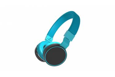 Наушники беспроводные (Bluetooth) Ritmix RH-415BTH полноразмерные c микрофоном Blue-grey
