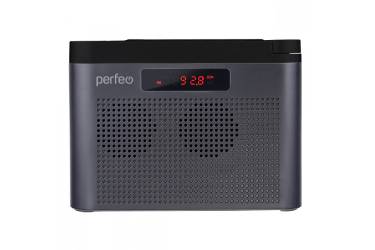 Радиоприемник Perfeo Тайга FM+ 66-108МГц/ MP3/ встроенный аккум,USB/ серый (I70GR)