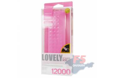 Внешний аккумулятор Proda Lovely 12000mAh (pink)