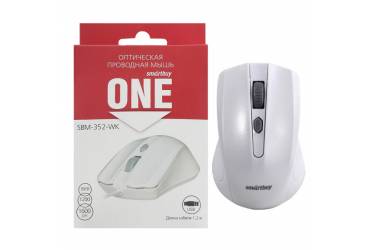 Компьютерная мышь Smartbuy Wireless ONE 352 белая