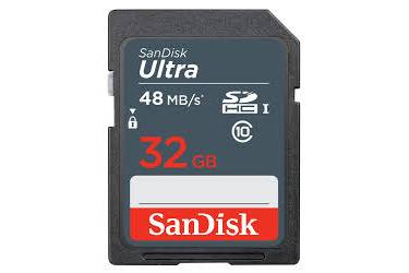 Карта памяти SDHC SanDisk 32GB Class 10 Ultra UHS-I (48MB/s) 