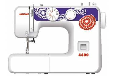 Швейная машина Janome 4400 белый (кол-во швейных операций -15)