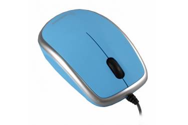 Компьютерная мышь Smartbuy 313 голубая/серебро